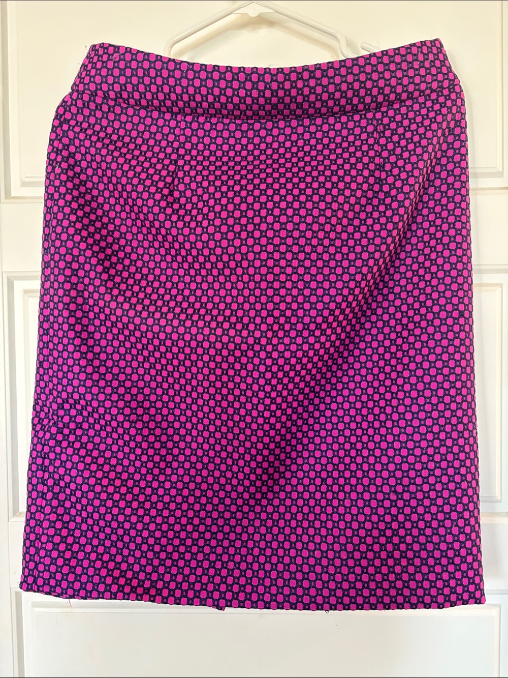 Banana Republic Pink Patterned Pencil Skirt